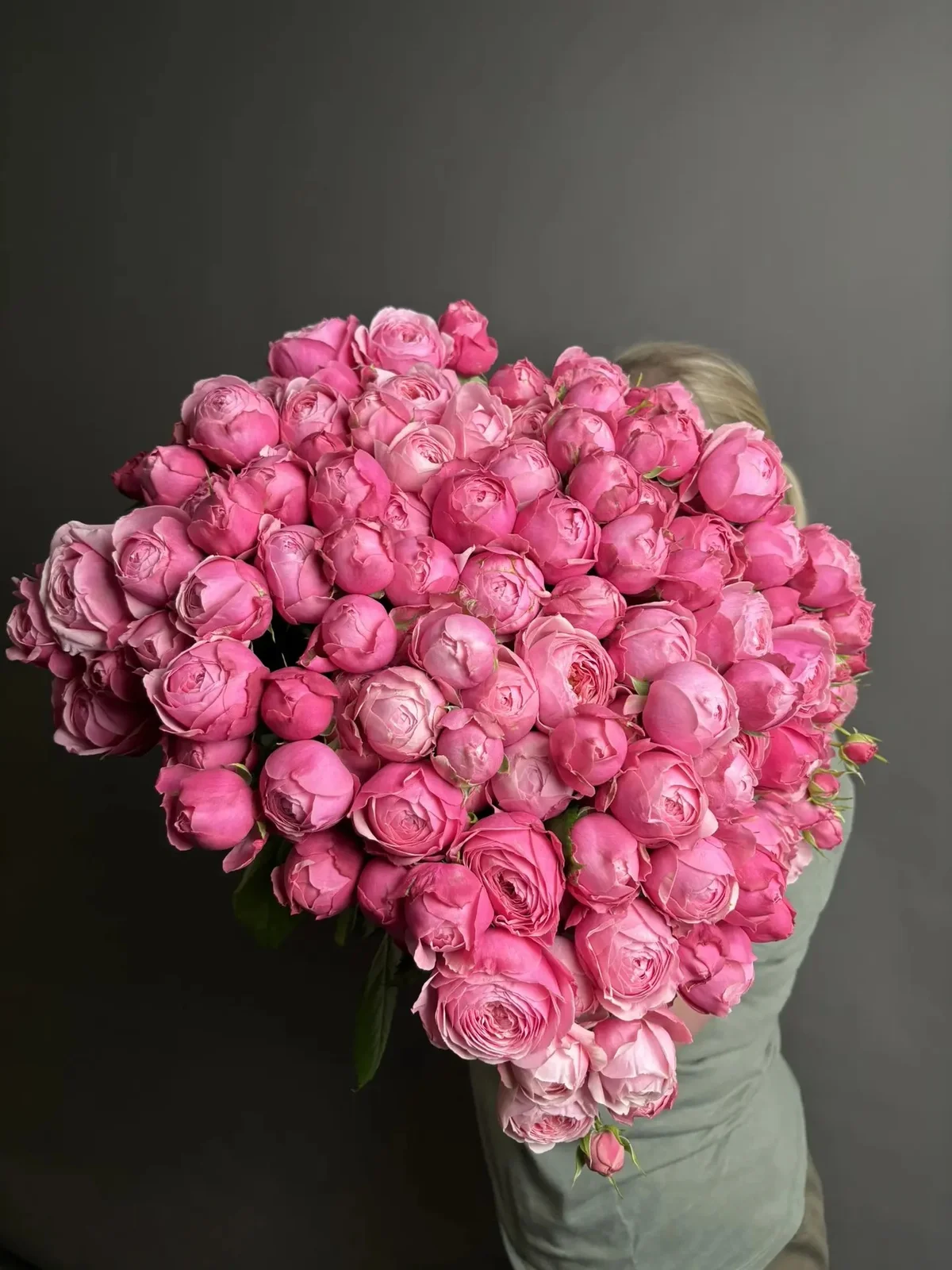 Кустовая роза "Silva Pink"