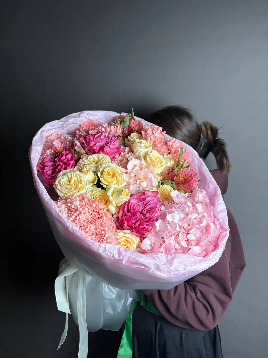 Круглый букет